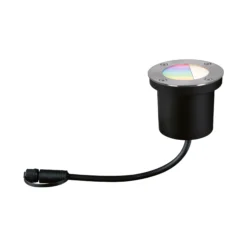 Plug & Shine LED Bodeneinbauleuchte Smart Home Zigbee 3.0 - RGBW Einzelspot
