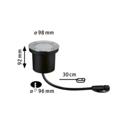 Plug & Shine LED Bodeneinbauleuchte Smart Home Zigbee 3.0 - RGBW Einzelspot