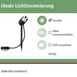 Plug & Shine LED Gartenstrahler - Pike Einzelspot