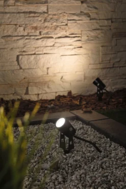 Plug & Shine LED Gartenstrahler - Warmweiß Basisset
