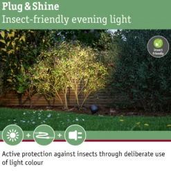 Plug & Shine LED Gartenstrahler Smart Home Zigbee 3.0 - Kikolo insektenfreundlich