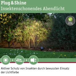 Plug & Shine LED Gartenstrahler Smart Home Zigbee 3.0 - Kikolo insektenfreundlich