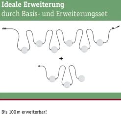 Plug & Shine LED Lichterkette - Naima Basisset