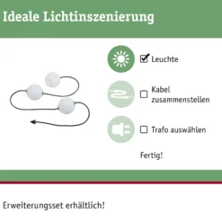 Plug & Shine LED Lichterkette - Naima Erweiterungsset