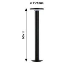 Plug & Shine LED Pollerleuchte Smart Home Zigbee 3.0 - Plate