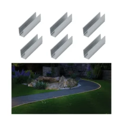 Plug & Shine LED Strip Profil - 6er-Set