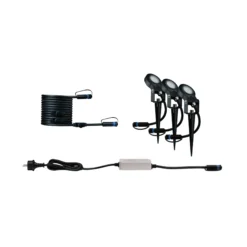Plug & Shine Preisattraktives Starterset Zigbee 3.0 - Smart Home smik + LED Erdspieß Sting