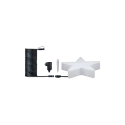 Plug & Shine Set - LED Lichtobjekt Star inkl. 10m-Kabel und Trafo