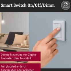 Preisattraktives Starterset Zigbee 3.0 - Smart Home smik Gateway + LED Birne Filament G95 Tunable White + Schalter