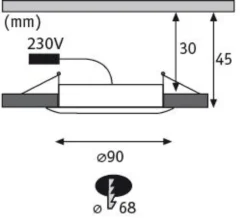 Premium LED Einbauleuchte Dim to Warm - Suon Basisset