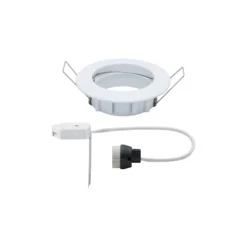 Premium LED Einbauleuchte - Premium LED Einbauleuchte IP44 rund 79mm GU10 max. 50W 230V dimmbar Weiß