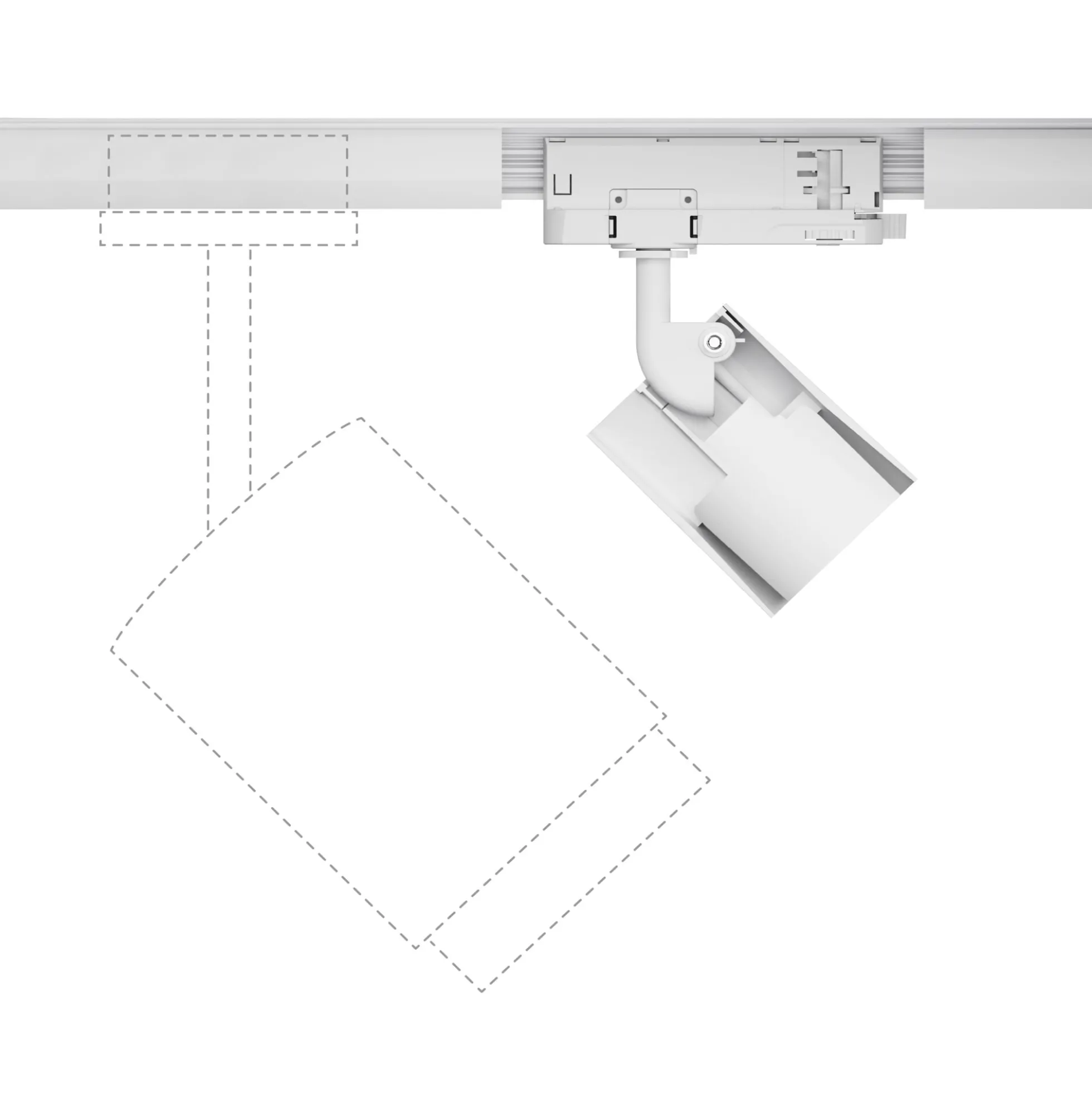 ProRail3 LED Schienenspot - Kratos 36°