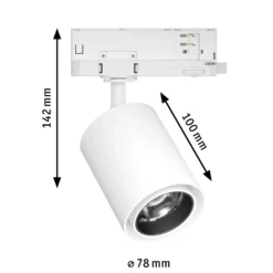 ProRail3 LED Schienenspot - Kratos 36°