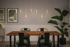 Rustic Shine Standard 230V - LED Globe Filament in S-Form