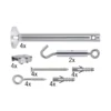 Seilsystem Montageset - 4er-Set