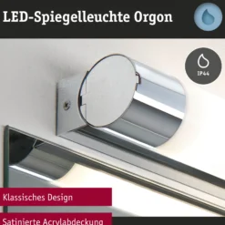 Selection Bathroom LED Spiegelleuchte - Orgon Steckdose