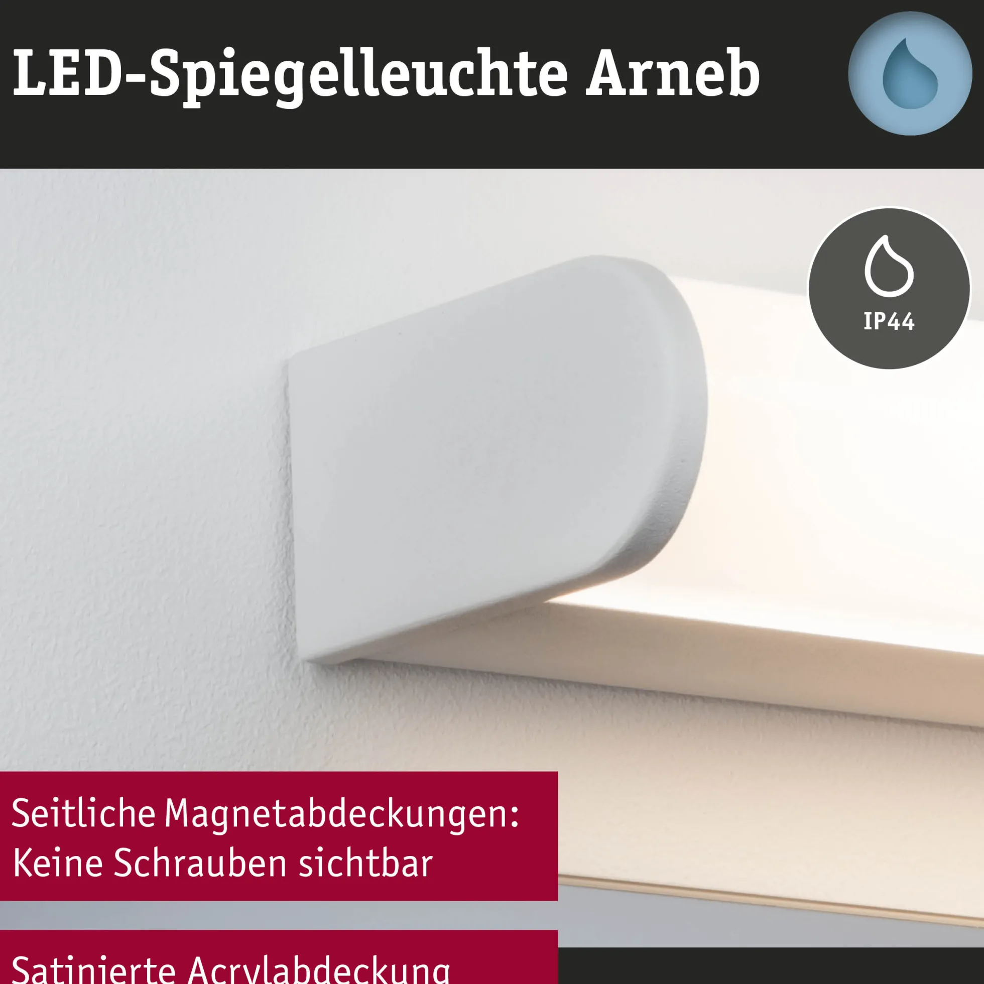 Selection Bathroom LED Wandleuchte - Arneb
