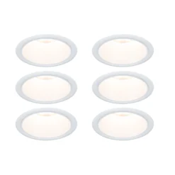 Set LED Einbauleuchte - Cole 6er-Set