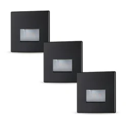 Set LED Wandeinbauleuchte - Edge 3er-Set