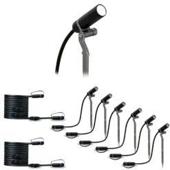 Set Plug & Shine LED Gartenstrahler - Plantini 6er-Set