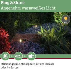 Set Plug & Shine LED Gartenstrahler - Plantini 6er-Set