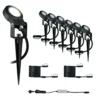 Set Plug & Shine LED Gartenstrahler - Sting 6er-Set