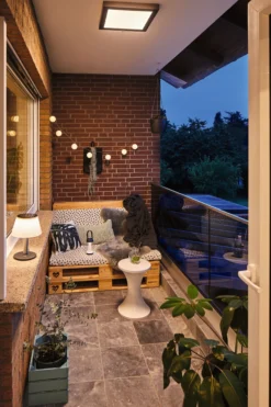 Set Solar LED Tischleuchte - Lillesol 2er-Set