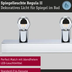Set Spiegelleuchte - Regula II 3-flammig