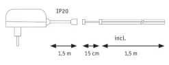 SimpLED LED Strip - Full-Line COB Komplettset