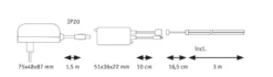 SimpLED LED Strip - Full-Line COB Komplettset