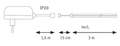 SimpLED LED Strip - Full-Line COB Komplettset