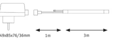 SimpLED LED Strip - Outdoor Komplettset