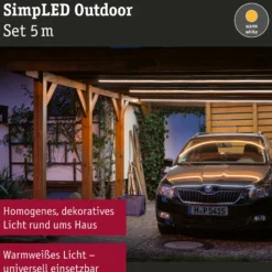 SimpLED LED Strip - Outdoor Komplettset