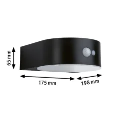 Solar LED Außenwandleuchte - Eileen insektenfreundlich