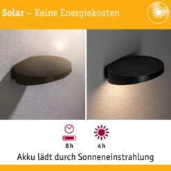 Solar LED Außenwandleuchte - Ryse