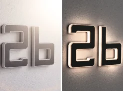 Solar LED Hausnummernleuchte - Buchstabe b