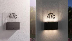Solar LED Hausnummernleuchte - Neda