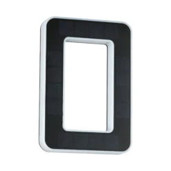 Solar LED Hausnummernleuchte - Nummer 0