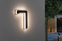 Solar LED Hausnummernleuchte - Nummer 7