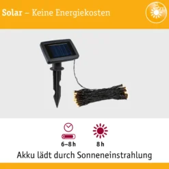 Solar LED Lichterkette - Aurinka