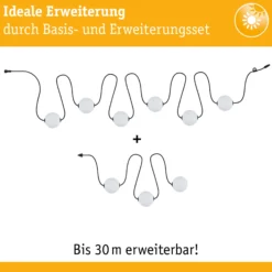 Solar LED Lichterkette - Taina Basisset