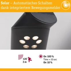 Solar LED Pollerleuchte - Ilias