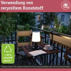 Solar LED Tischleuchte 3-Step-Dim - Ilanga