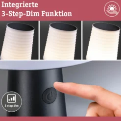 Solar LED Tischleuchte 3-Step-Dim - Ilanga