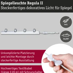 Spiegelleuchte - Regula II