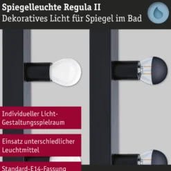 Spiegelleuchte - Regula II