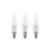 Standard 230V - LED Kerze 3er-Set