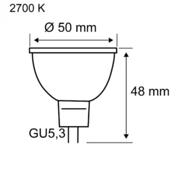 Standard 12V - LED Reflektor 1er-Set