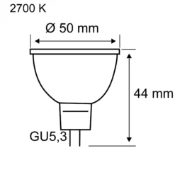 Standard 12V - LED Reflektor GU5,3
