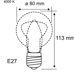 Standard 230V - LED Reflektor R80
